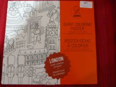 *Omy Giant Colouring Poster - London