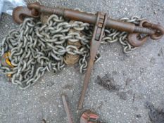 *Ratchet Chain Load Binder and One Chain