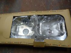 *Pyramis Double Sink 131x51cm