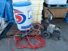 *Approx 100 - 150L of High Foam + Foam Cleaner, V-TUF Power Washer with Associated Pipework