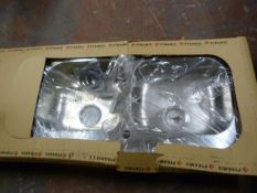 *Pyramis Double Sink 131x51cm