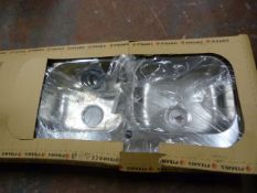 *Pyramis Double Sink 131x51cm