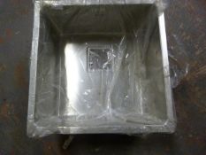 *Square Stainless Steel Sink Unit 44x44x20cm