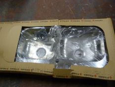 *Pyramis Double Sink 131x51cm