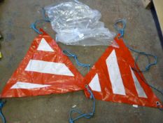 *Pair of Warning Triangles