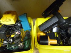 Two Drills and Assorted Chargers