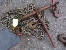 *Ratchet Chain Load Binder and One Chain