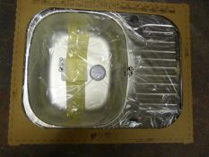 *Stainless Steel Sink Aurora 62x50cm