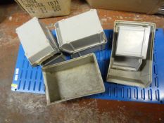 *Metal Rack with 10 Plastic Storage Bins