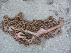 *Chain Lever Tensioner and a Chain