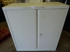 *Metal Filing Cabinet with Key ~100x40x20cm