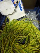 *Box of Wire Sleeving and 10x75 Carriage Bolts