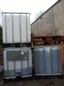 *Three IMBs Containing 1300L of Diesel