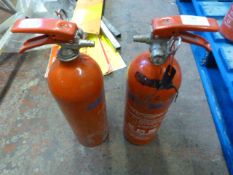 *Two 2kg Powder Fire Extinguishers