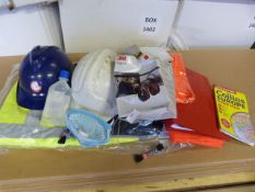 *Mixed Box Including Hardhats, High-Vis Jackets, E