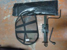 Car Jack and a Back Rest