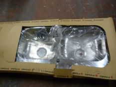 *Pyramis Double Sink 131x51cm