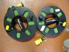 Two Kew 20m Hose Reels