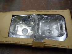 *Pyramis Double Sink 131x51cm