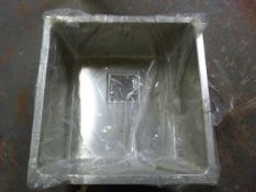 *Square Stainless Steel Sink Unit 44x44x20cm