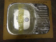 *Stainless Steel Sink Aurora 62x50cm