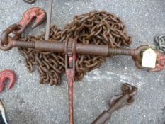 *Ratchet Chain Load Binder and One Chain