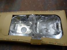 *Pyramis Double Sink 131x51cm