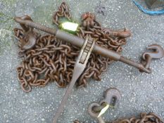 *Ratchet Chain Load Binder and One Chain