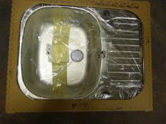 *Stainless Steel Sink Aurora 62x50cm