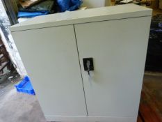 *Metal Filing Cabinet with Key ~100x40x20cm
