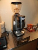 *Mazzer Coffee Grinder with Stainless Steel Knocko