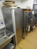 *Gram Stainless Steel Upright Refrigerator Model: