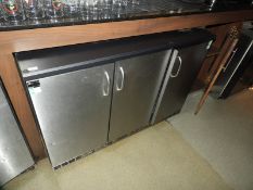 *Three Door Stainless Steel Undercounter Bottle Co