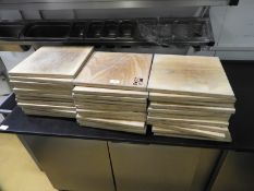 *58 Plywood Pizza Boards