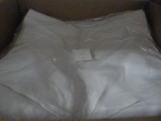 *60 White Polycotton Chair Covers