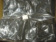 *60 Black Polycotton Chair Covers