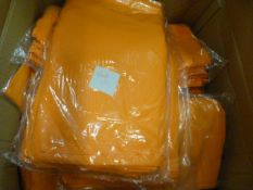 *473 Orange & 152 Pink Polycotton Napkins