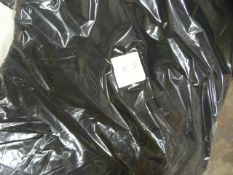 *60 Black Polycotton Chair Covers