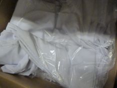 *60 White Polycotton Chair Covers