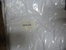 *60 White Polycotton Chair Covers