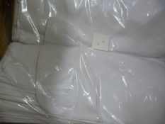 *60 White Polycotton Chair Covers