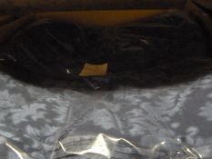 *56 Navy Brocade Chair Covers