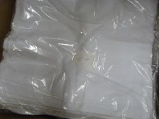 *60 Mixed White Polycotton Chair Covers