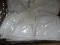 *60 White Polycotton Chair Covers