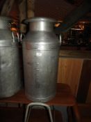 *Grundi Aluminium Milk Churn