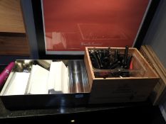 *Assorted Stainless Steel Cutlery, Scissors, Steak