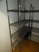 *Four Tier Cold Room Racking 120x40x180cm