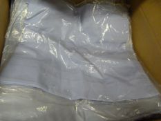 *66 Light Blue Polycotton Chair Covers