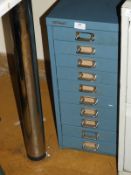 *Bisley Ten Drawer Filing Cabinet