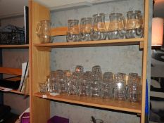 *Quantity of Assorted Glassware, etc.